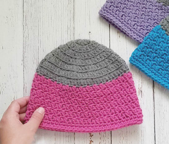 Kids Rapids Beanie Crochet Pattern