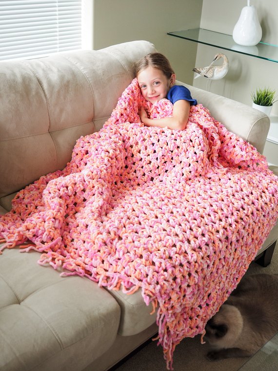 Easy Cozy Crochet Blanket