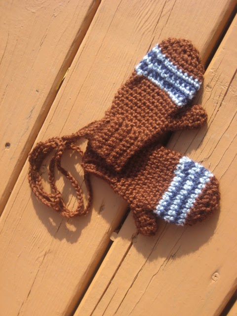 Crochet Toddler Mittens