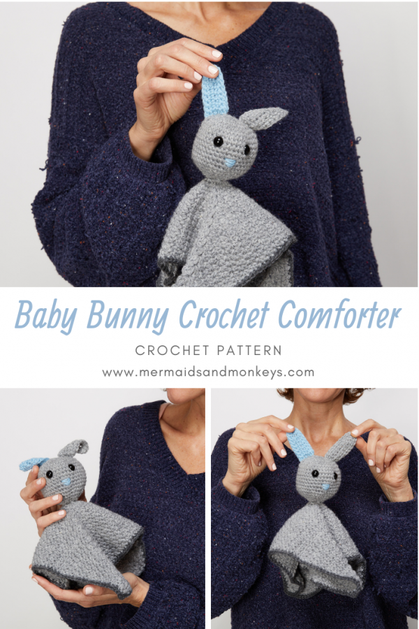 Baby Bunny Comforter Crochet Pattern
