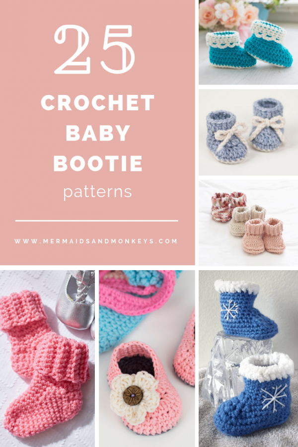 Crochet Baby Bootie Patterns