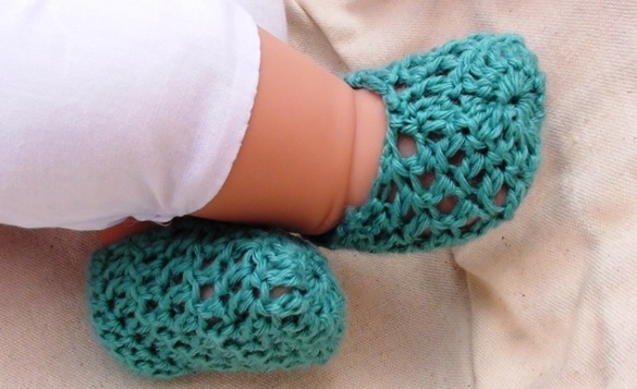 Summer Crochet Bay Booties