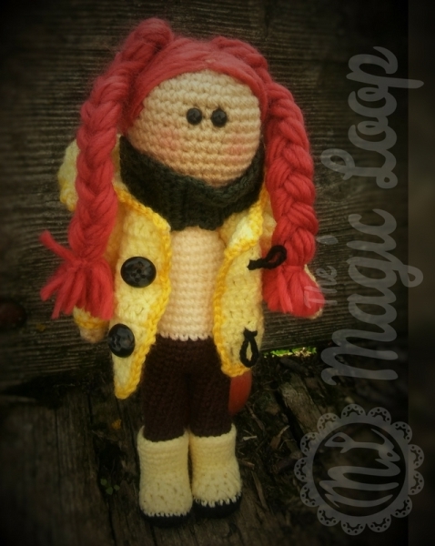 Autumn Doll - These free crochet doll patterns are a mix of amigurumi patterns and other techniques. Create your own world with dolls that will take you on a journey. #AmigurumiPatterns #CrochetDollPatterns #FreeCrochetPatterns