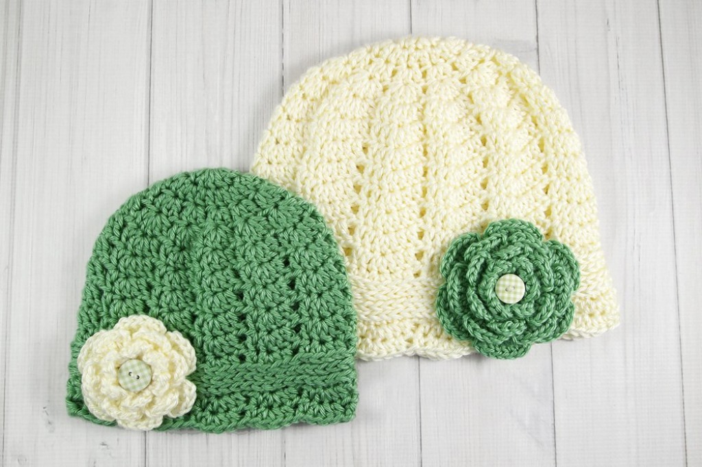 Charmed Cloche - These free newborn crochet hat patterns are fun and easy to work on. These baby accessories are so fast to make and anyone can do it. #CrochetBabyHatPatterns #CrochetHatPatterns #CrochetNewbornHats
