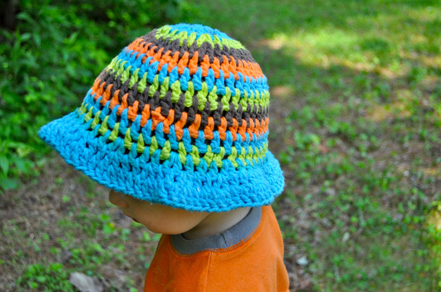 FREE Crochet Pattern - Chameleon Hat - Gone Fishin' - Pattern Paradise