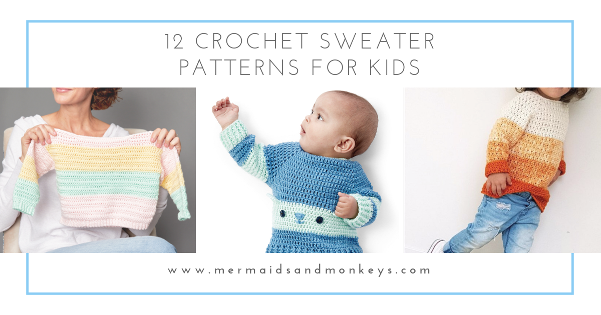 crochet sweater patterns toddler