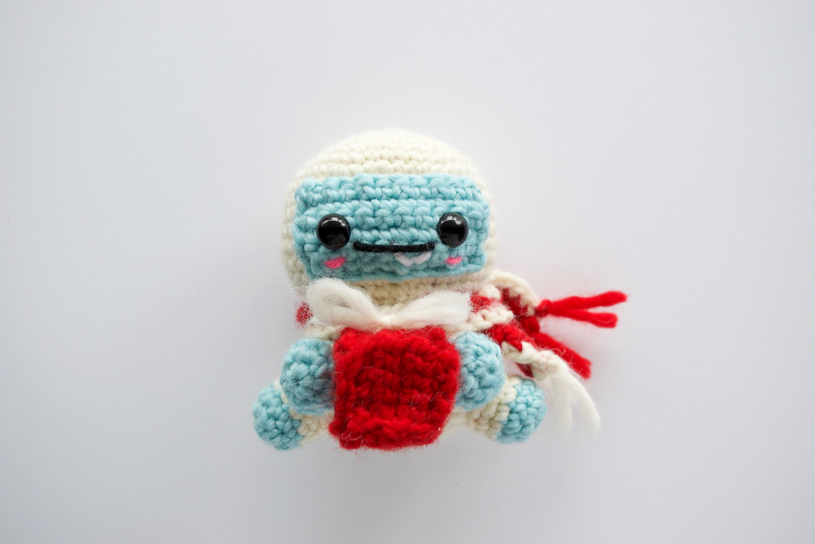 Claus the Yeti - Fill this holiday season with crochet toy projects that will fill your home with more joy than ever before. #crochettoys #christmastoys #crochetamigurumi