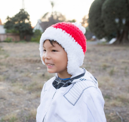 Crochet Christmas Beanie - This list of Christmas Crochet hat patterns will supply you with anything from the classics (Santa, Rudolph, Snowman) to fun animals and well-loved characters. #ChristmasCrochetHatPatterns #CrochetHatPatterns #CrochetPatterns