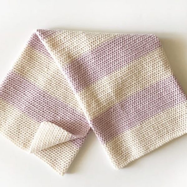 Simple Crochet Baby Blanket