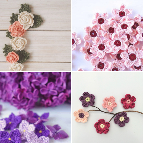 Small Crochet Flower Pattern