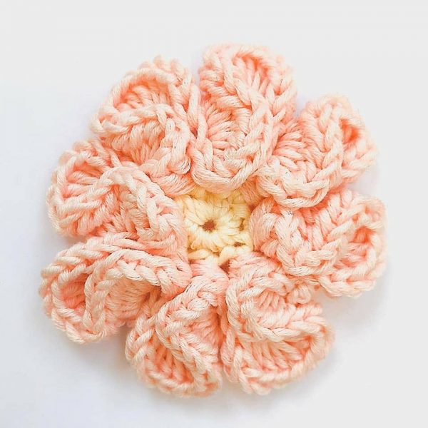 little loopy flower crochet