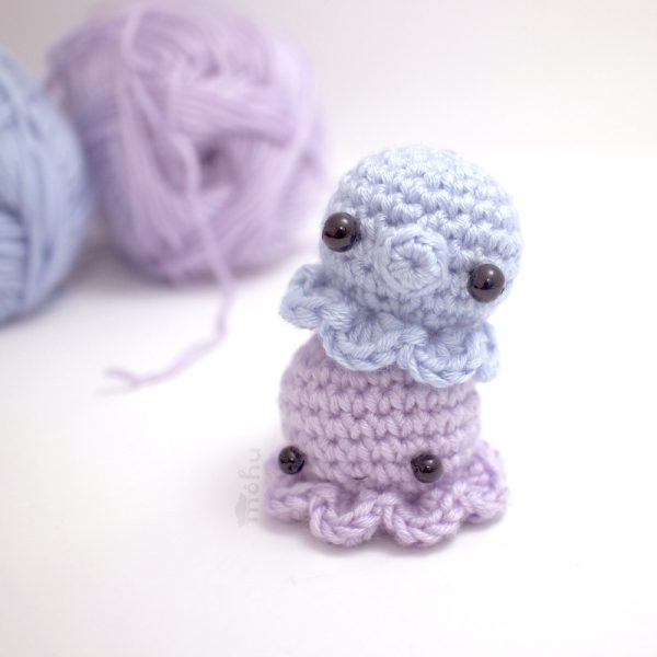 crochet amigurumi mini octopus