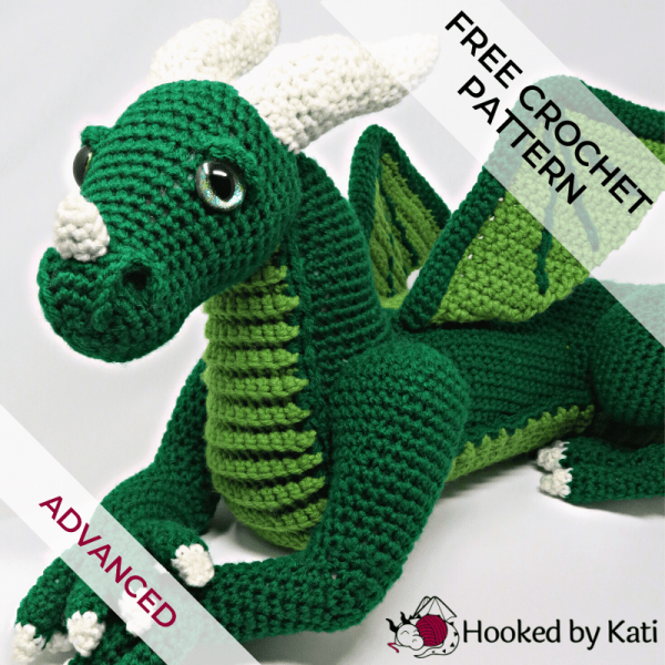 vincent the crochet dragon